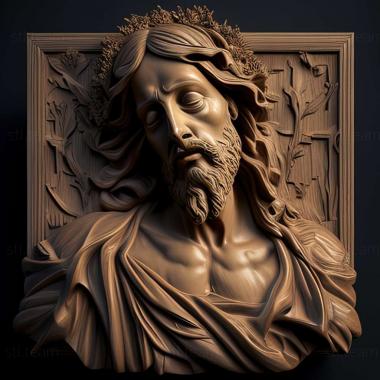 3D model jesus christ (STL)